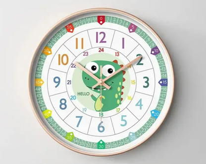 Kids Educational Wall Clock 