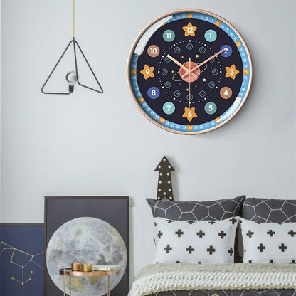 Kids Educational Wall Clock 