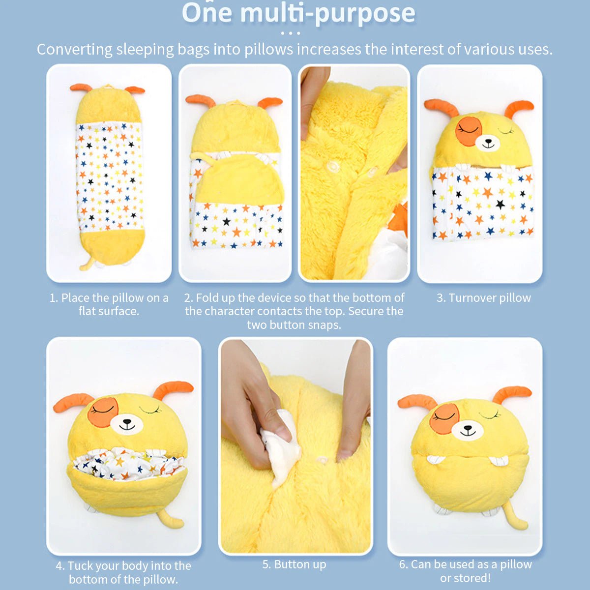 Children's Cartoon Sleep Sack - Gift Ideas 4 You