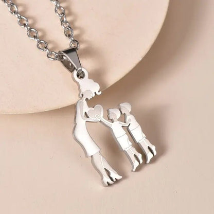 Symbolic Love: The Mother and Child Family Necklace - Gift Ideas 4 You