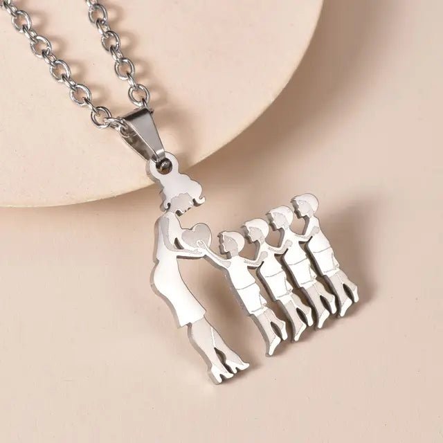 Symbolic Love: The Mother and Child Family Necklace - Gift Ideas 4 You