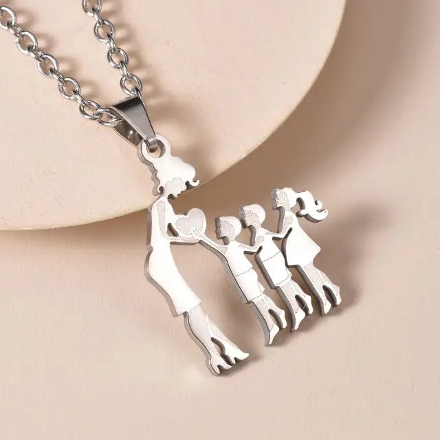 Symbolic Love: The Mother and Child Family Necklace - Gift Ideas 4 You