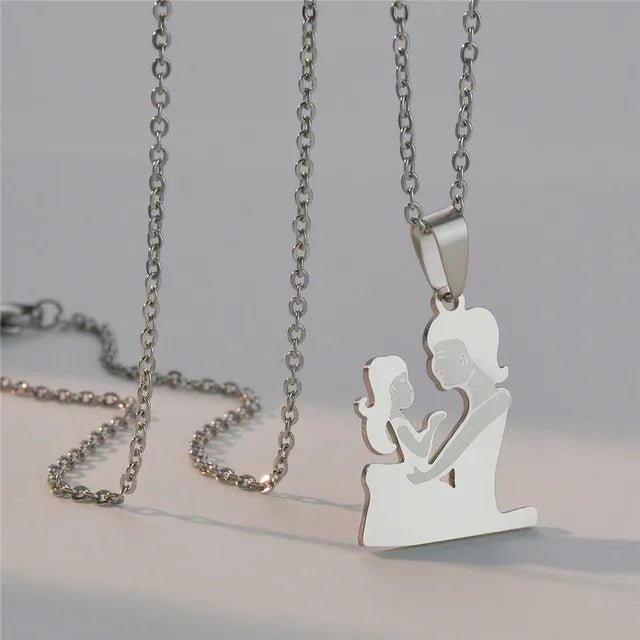 Symbolic Love: The Mother and Child Family Necklace - Gift Ideas 4 You