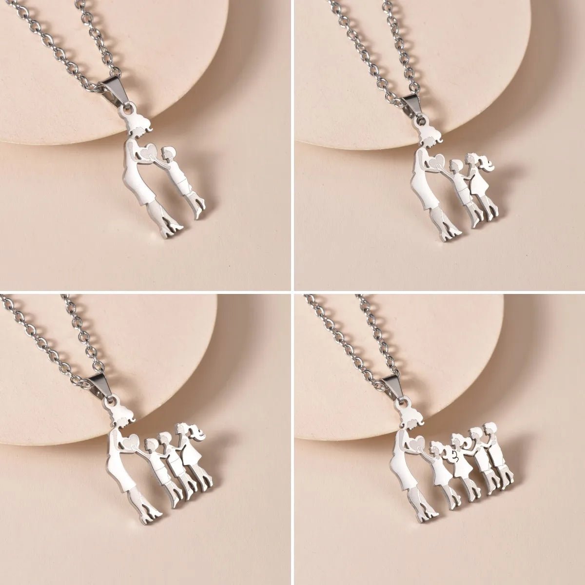 Symbolic Love: The Mother and Child Family Necklace - Gift Ideas 4 You