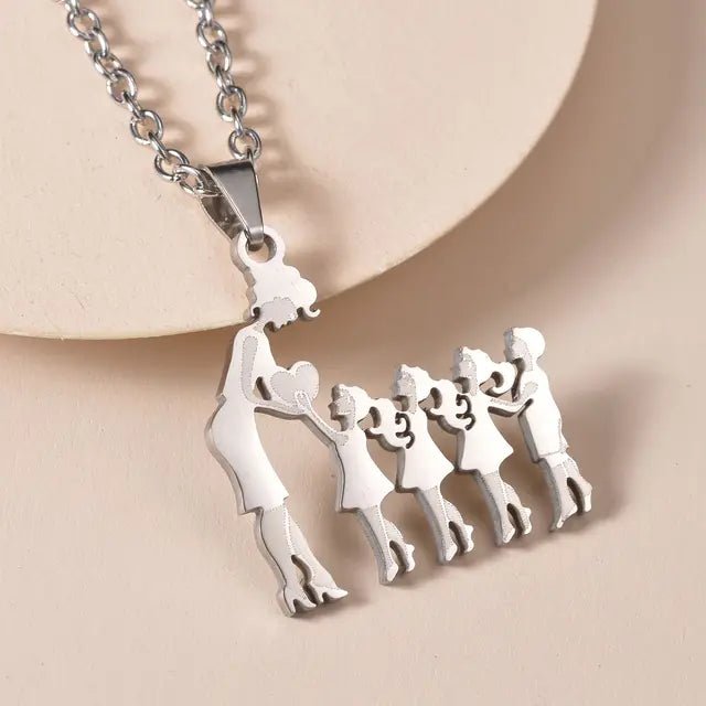 Symbolic Love: The Mother and Child Family Necklace - Gift Ideas 4 You