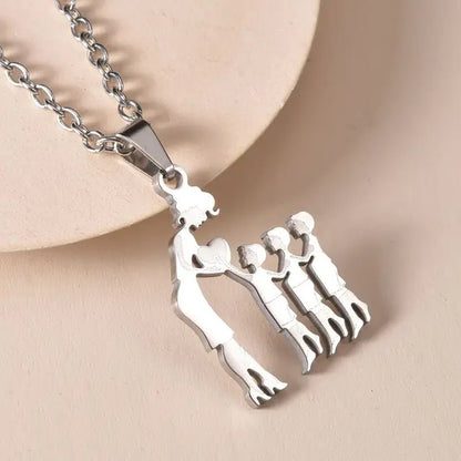 Symbolic Love: The Mother and Child Family Necklace - Gift Ideas 4 You