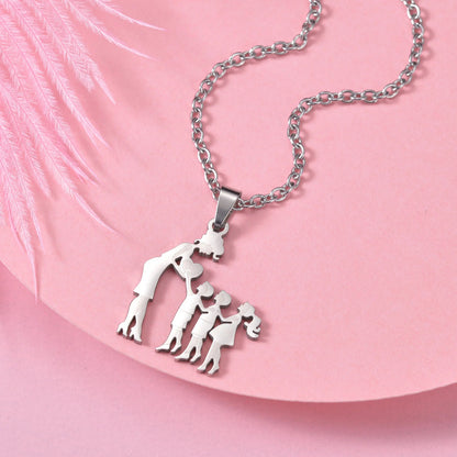 Symbolic Love: The Mother and Child Family Necklace - Gift Ideas 4 You