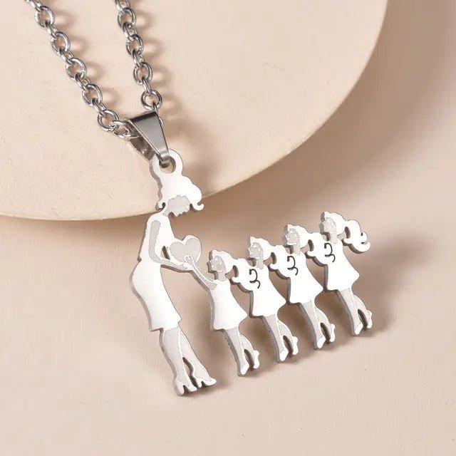 Symbolic Love: The Mother and Child Family Necklace - Gift Ideas 4 You