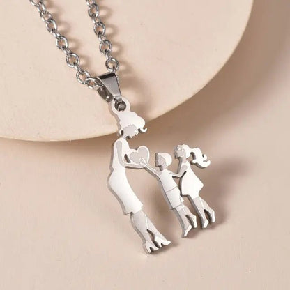 Symbolic Love: The Mother and Child Family Necklace - Gift Ideas 4 You