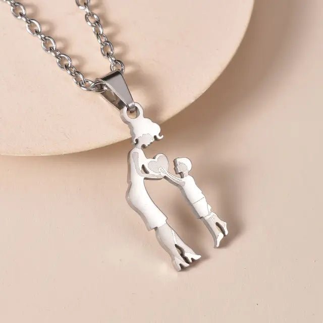 Symbolic Love: The Mother and Child Family Necklace - Gift Ideas 4 You