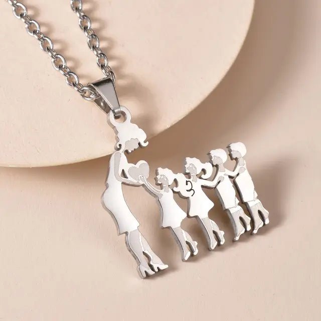 Symbolic Love: The Mother and Child Family Necklace - Gift Ideas 4 You