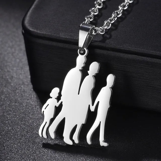 Symbolic Love: The Mother and Child Family Necklace - Gift Ideas 4 You