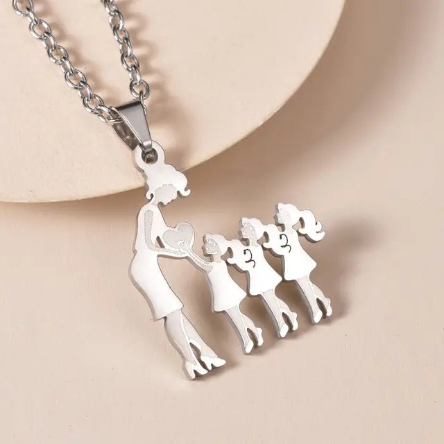 Symbolic Love: The Mother and Child Family Necklace - Gift Ideas 4 You