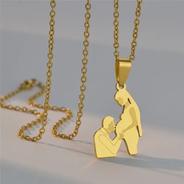 Symbolic Love: The Mother and Child Family Necklace - Gift Ideas 4 You