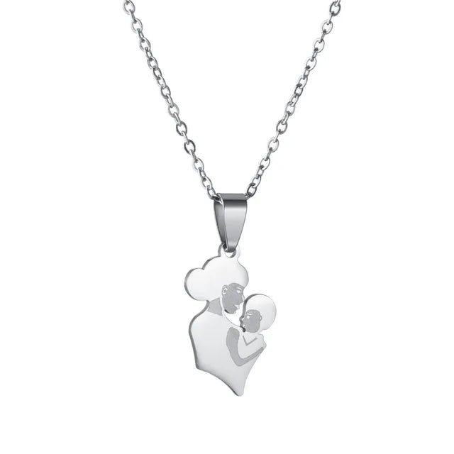 Symbolic Love: The Mother and Child Family Necklace - Gift Ideas 4 You