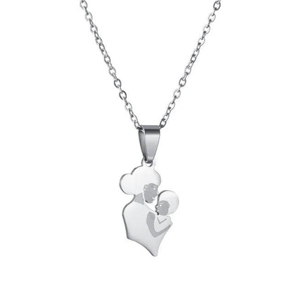 Symbolic Love: The Mother and Child Family Necklace - Gift Ideas 4 You