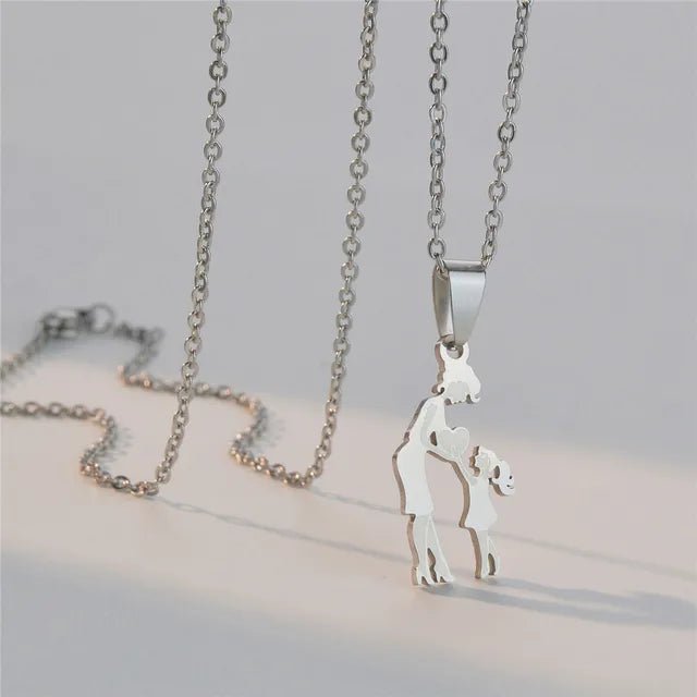 Symbolic Love: The Mother and Child Family Necklace - Gift Ideas 4 You