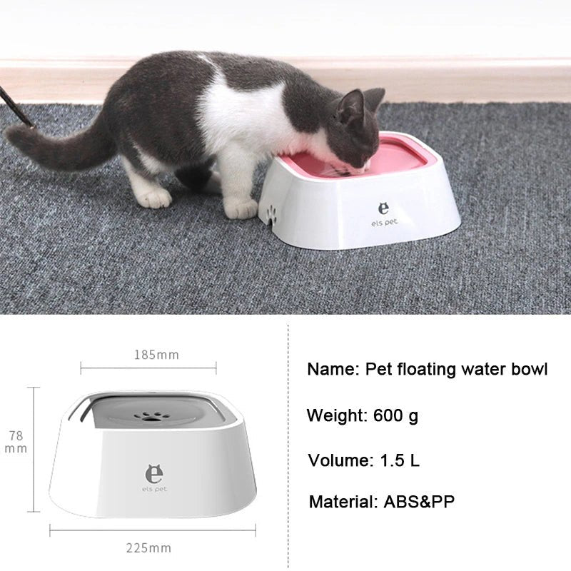 Anti-Spill Floating Dog Water Bowl - Gift Ideas 4 You