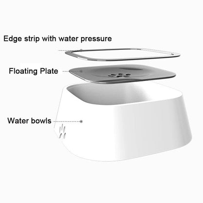 Anti-Spill Floating Dog Water Bowl - Gift Ideas 4 You