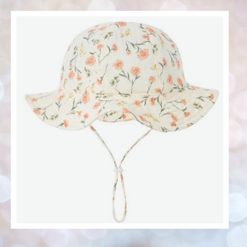 Baby Cotton Bucket Hat 3-12 Months - Gift Ideas 4 You