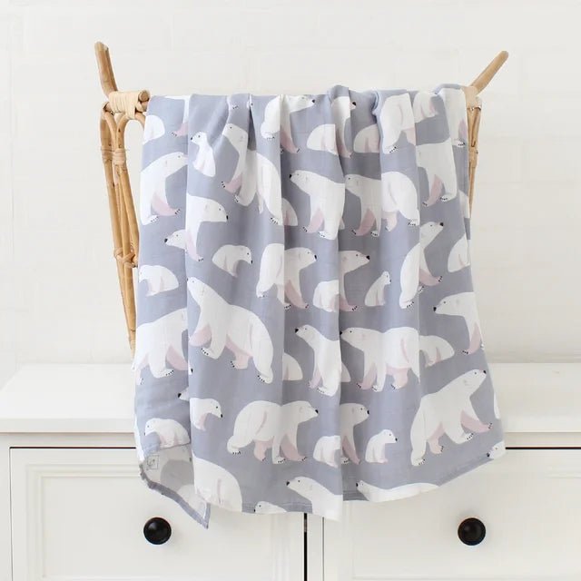 Bamboo Cotton Muslin Wrap - Gift Ideas 4 You