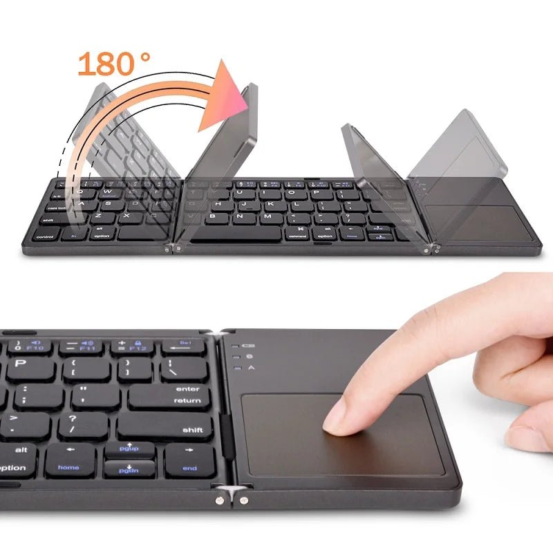 Bluetooth Wireless Folding Keyboard - Gift Ideas 4 You