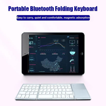 Bluetooth Wireless Folding Keyboard - Gift Ideas 4 You