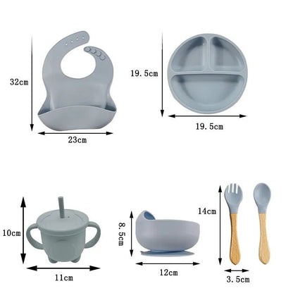 Children's Silicone Feeding Set - Gift Ideas 4 You