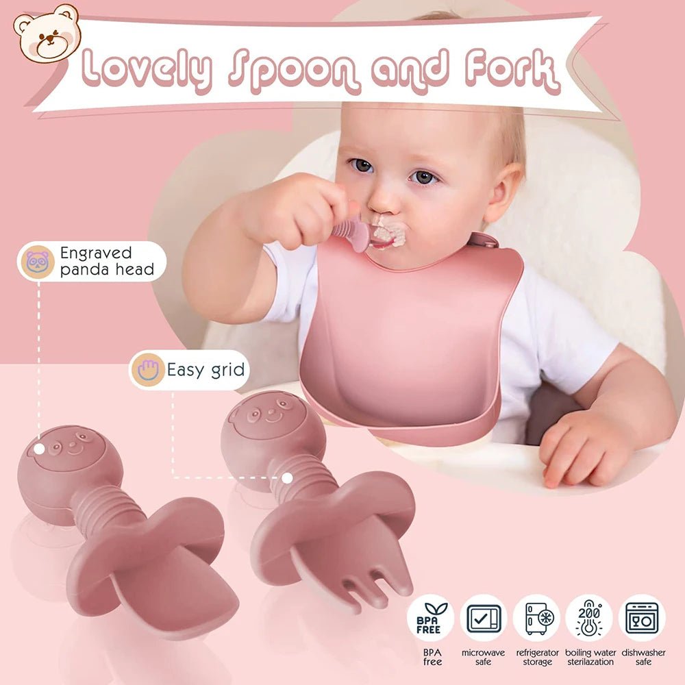 Children's Silicone Feeding Set - Gift Ideas 4 You