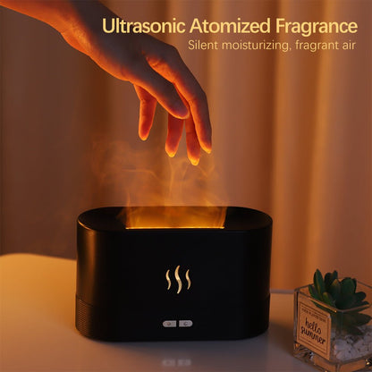 Flame Fire Humidifier and Aromatherapy Diffuser - Gift Ideas 4 You