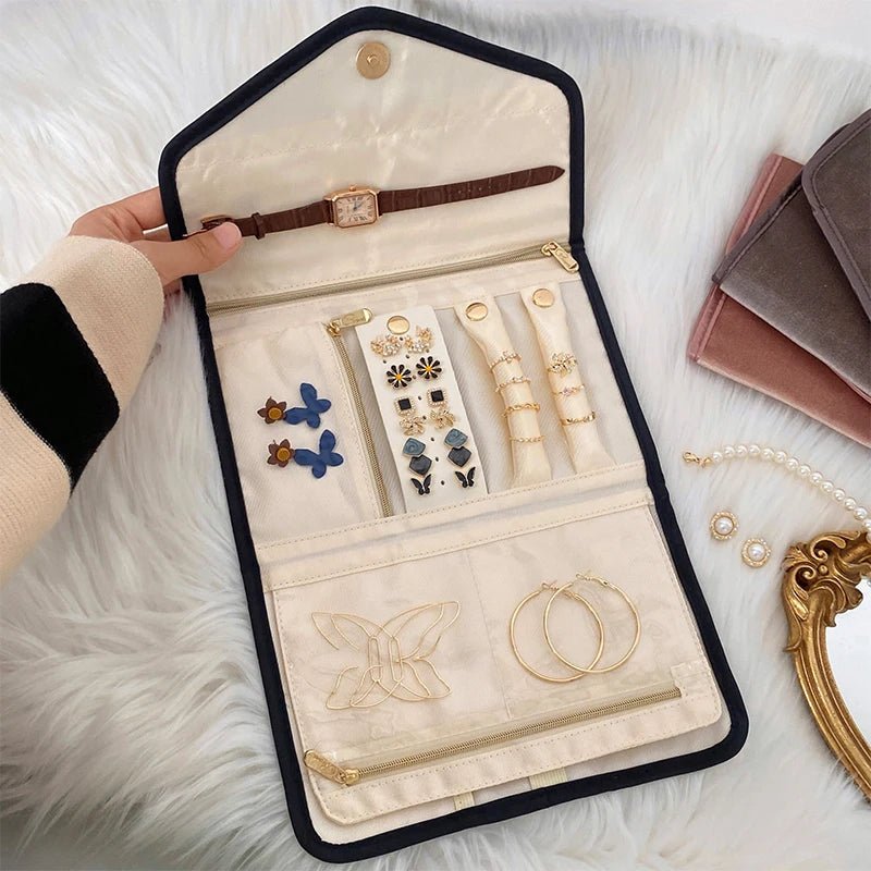 Foldable Travel Jewelry Case - Gift Ideas 4 You