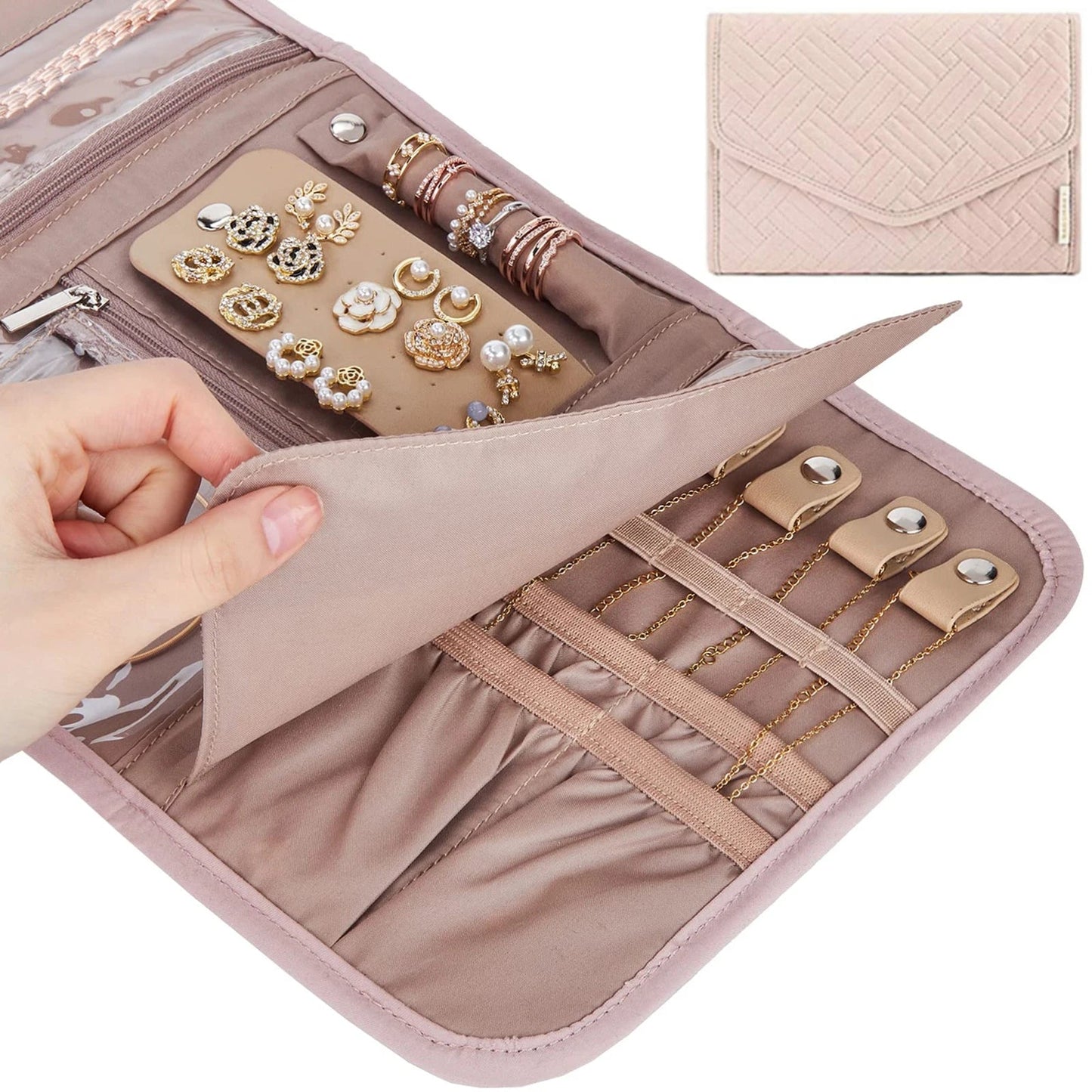 Foldable Travel Jewelry Case - Gift Ideas 4 You