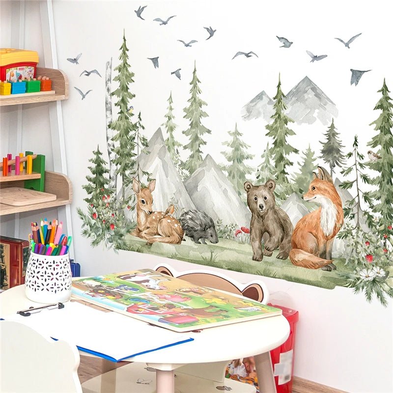 Forest Animal Wall Stickers - Gift Ideas 4 You