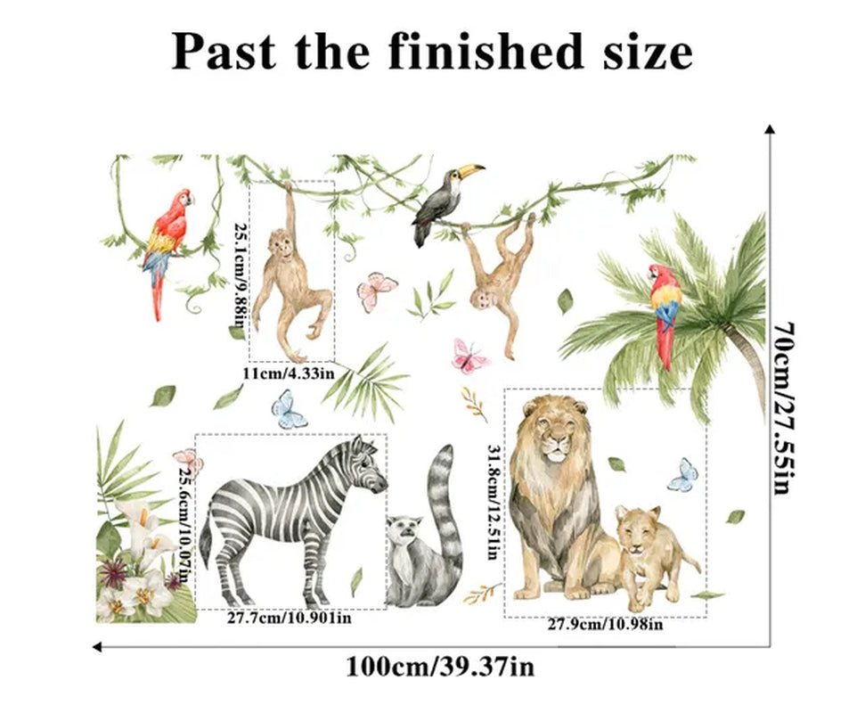 Forest Animal Wall Stickers - Gift Ideas 4 You