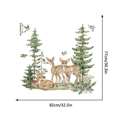 Forest Animal Wall Stickers - Gift Ideas 4 You