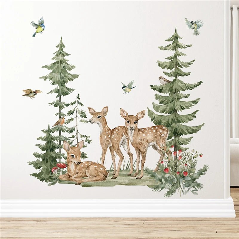 Forest Animal Wall Stickers - Gift Ideas 4 You