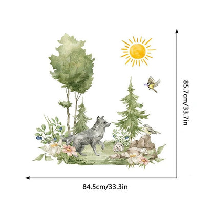 Forest Animal Wall Stickers - Gift Ideas 4 You