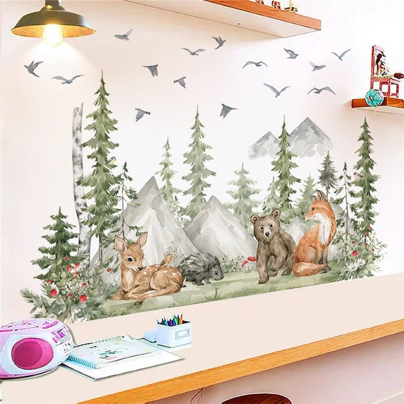 Forest Animal Wall Stickers - Gift Ideas 4 You