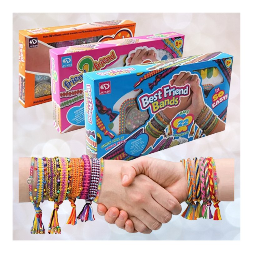 Girls DIY Bracelet Making Jewellery Kit - Gift Ideas 4 You