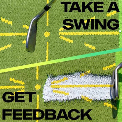 Golf Training Mat with Track Swing Detection - Gift Ideas 4 You