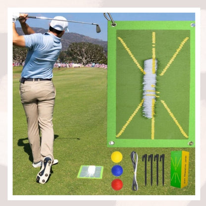 Golf Training Mat with Track Swing Detection - Gift Ideas 4 You