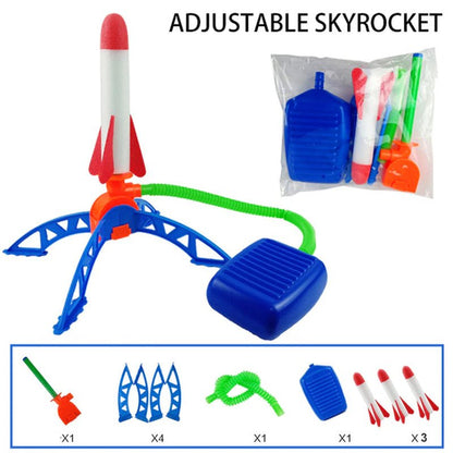 Kids Air Rocket Launcher Foot Pump Toy - Gift Ideas 4 You