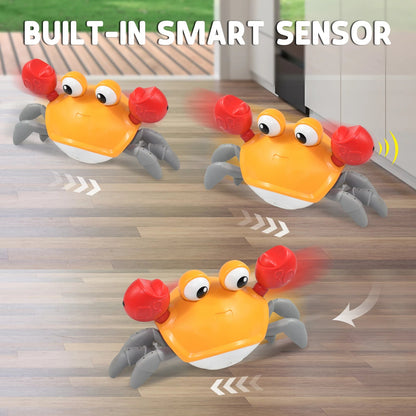 Kids Musical Crawling Crab Sensory Toy - Gift Ideas 4 You