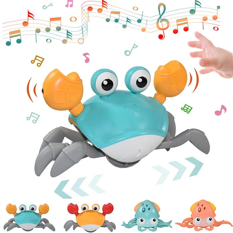 Kids Musical Crawling Crab Sensory Toy - Gift Ideas 4 You