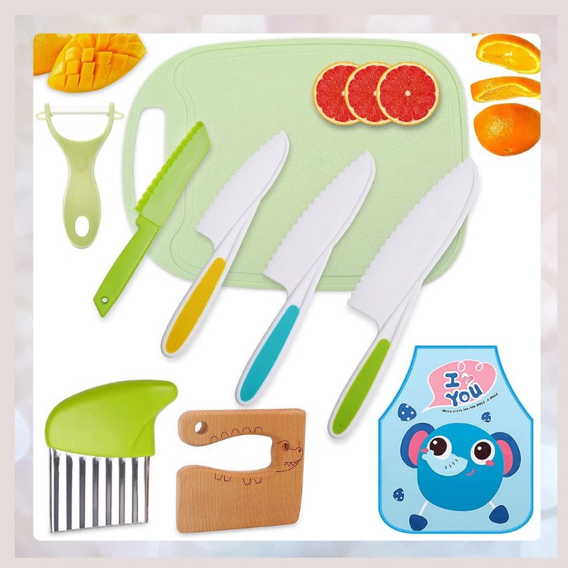 Kids Safe Cooking Cutter Set - Gift Ideas 4 You