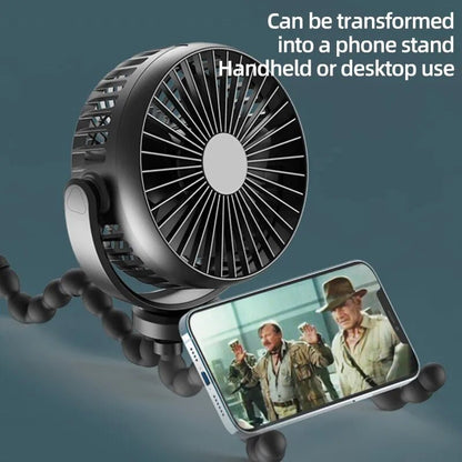 Mini Portable Stroller/Desk fan - Gift Ideas 4 You