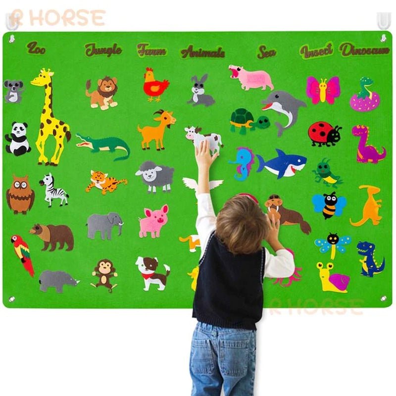 Montessori Felt Board Stories Set - Gift Ideas 4 You