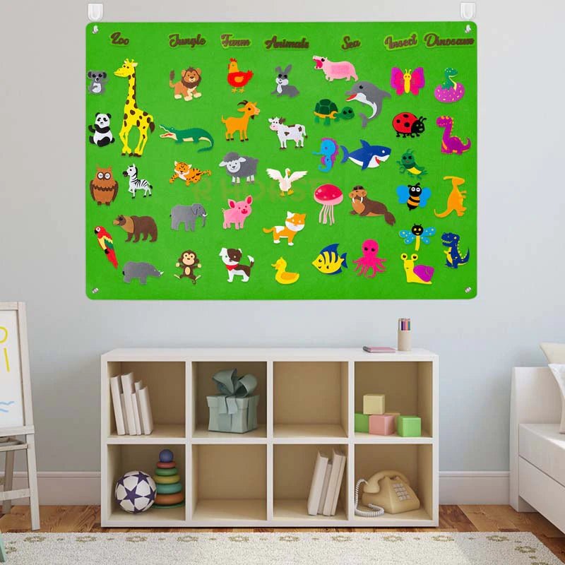 Montessori Felt Board Stories Set - Gift Ideas 4 You