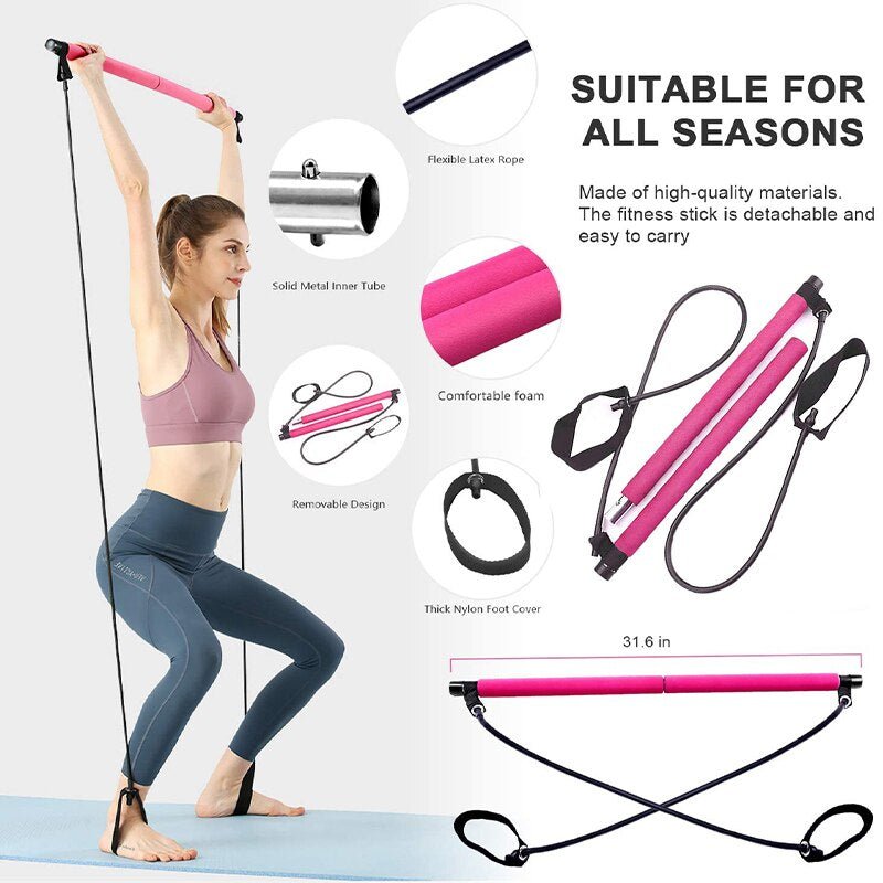 Multifunctional Pilates Bar - Gift Ideas 4 You