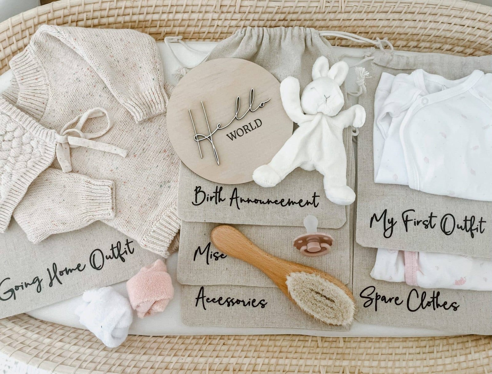 Newborn Hospital Bag Organisers - Gift Ideas 4 You